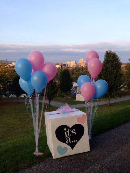 The Best Gender Reveal Balloon-Box: How to make a Gender Reveal Balloon-Box