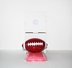 Gender Reveal Football - Pink - Belle and Beau Confetti Co.